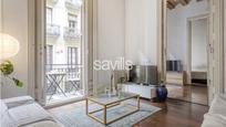 Living room of Apartment for sale in  Barcelona Capital  with Balcony