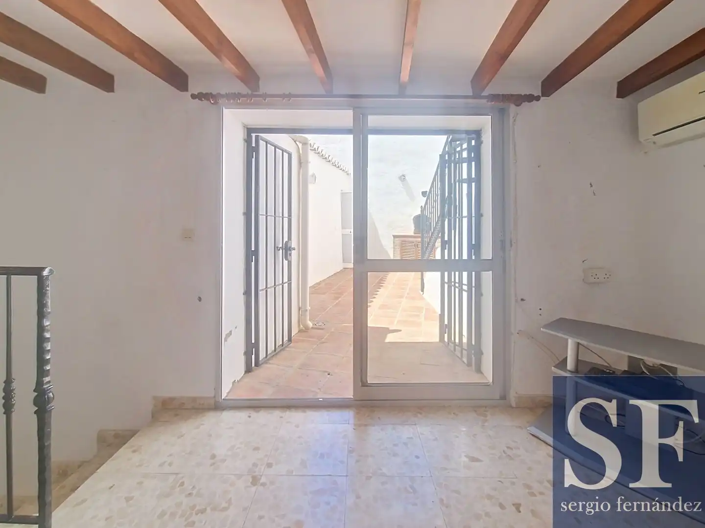 Vista exterior de Casa adosada en venta en Sedella
