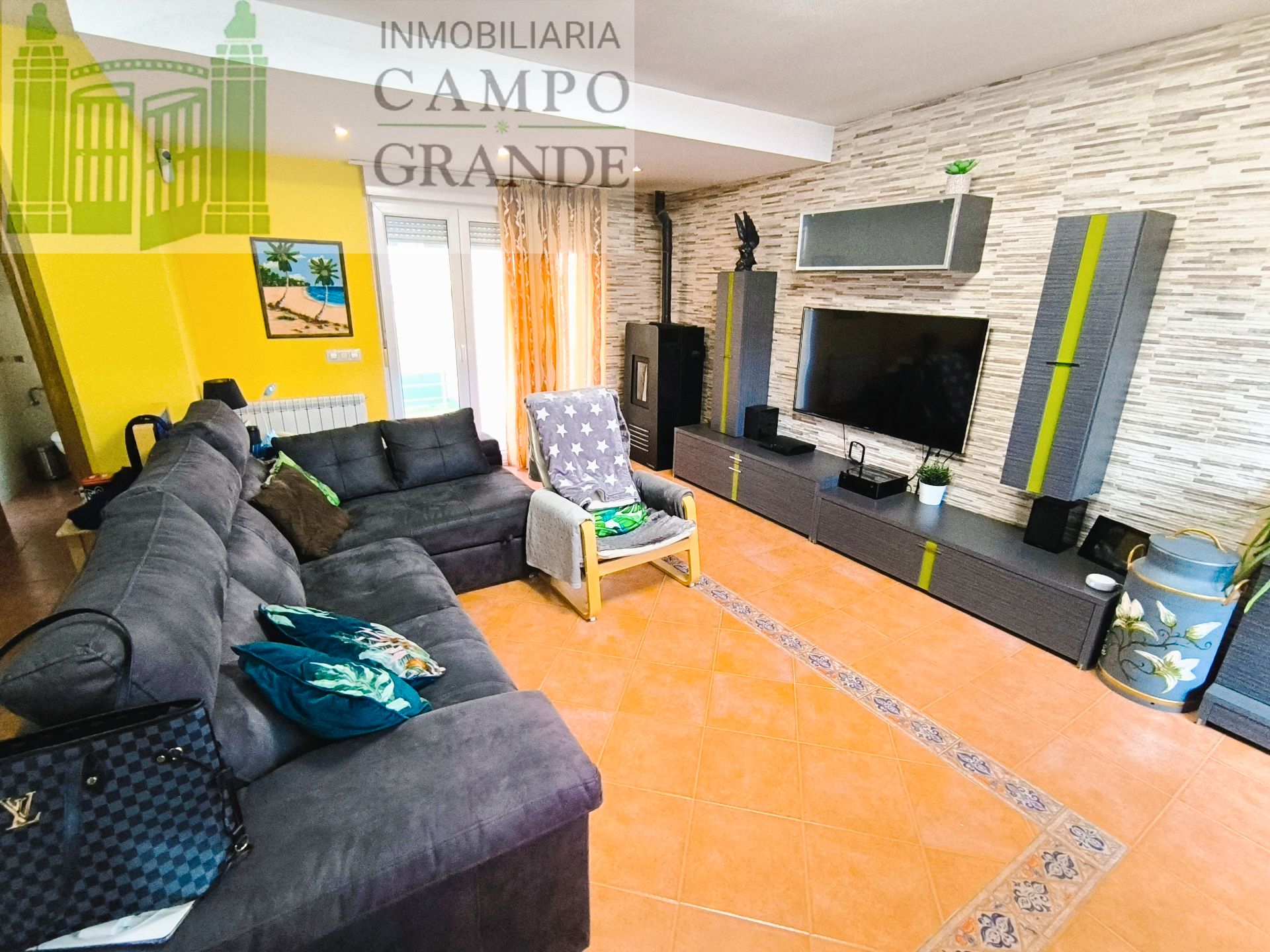 Living room of House or chalet for sale in Magaz de Pisuerga  with Heating, Private garden and Terrace