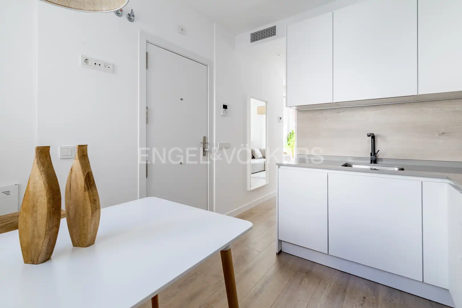Küche von Wohnungen zur Miete in Madrid mit Klimaanlage, Heizung und Terrasse