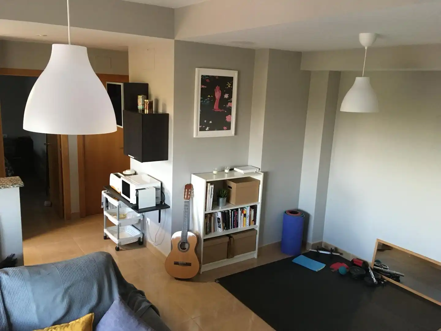 Sala d'estar de Pis en venda en Museros amb Aire condicionat i Balcó
