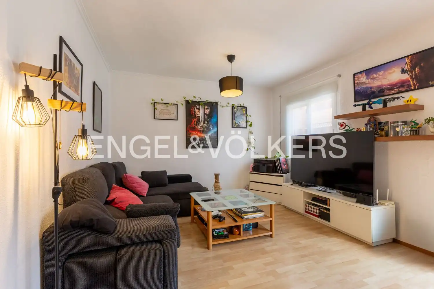 Living room of Flat for sale in Valencia  with Air Conditioner, Heating and Balcony