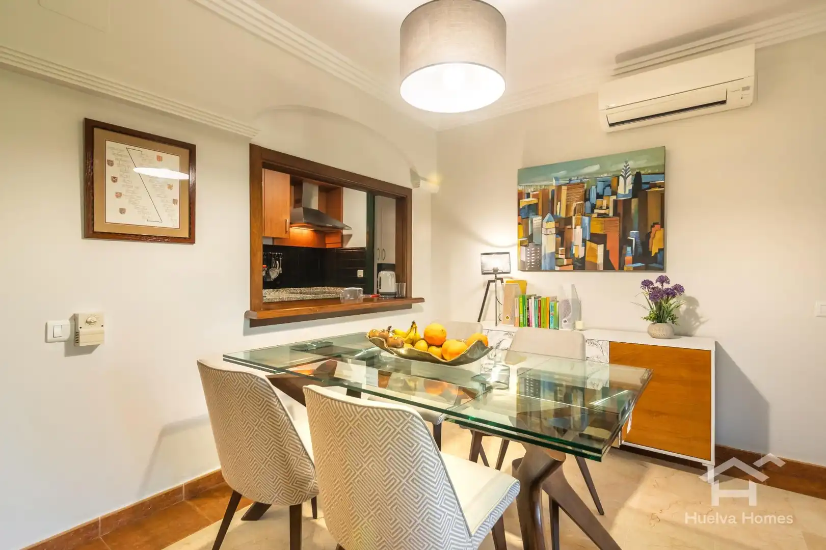 Menjador de Apartament en venda en Ayamonte amb Aire condicionat, Calefacció i Jardí privat