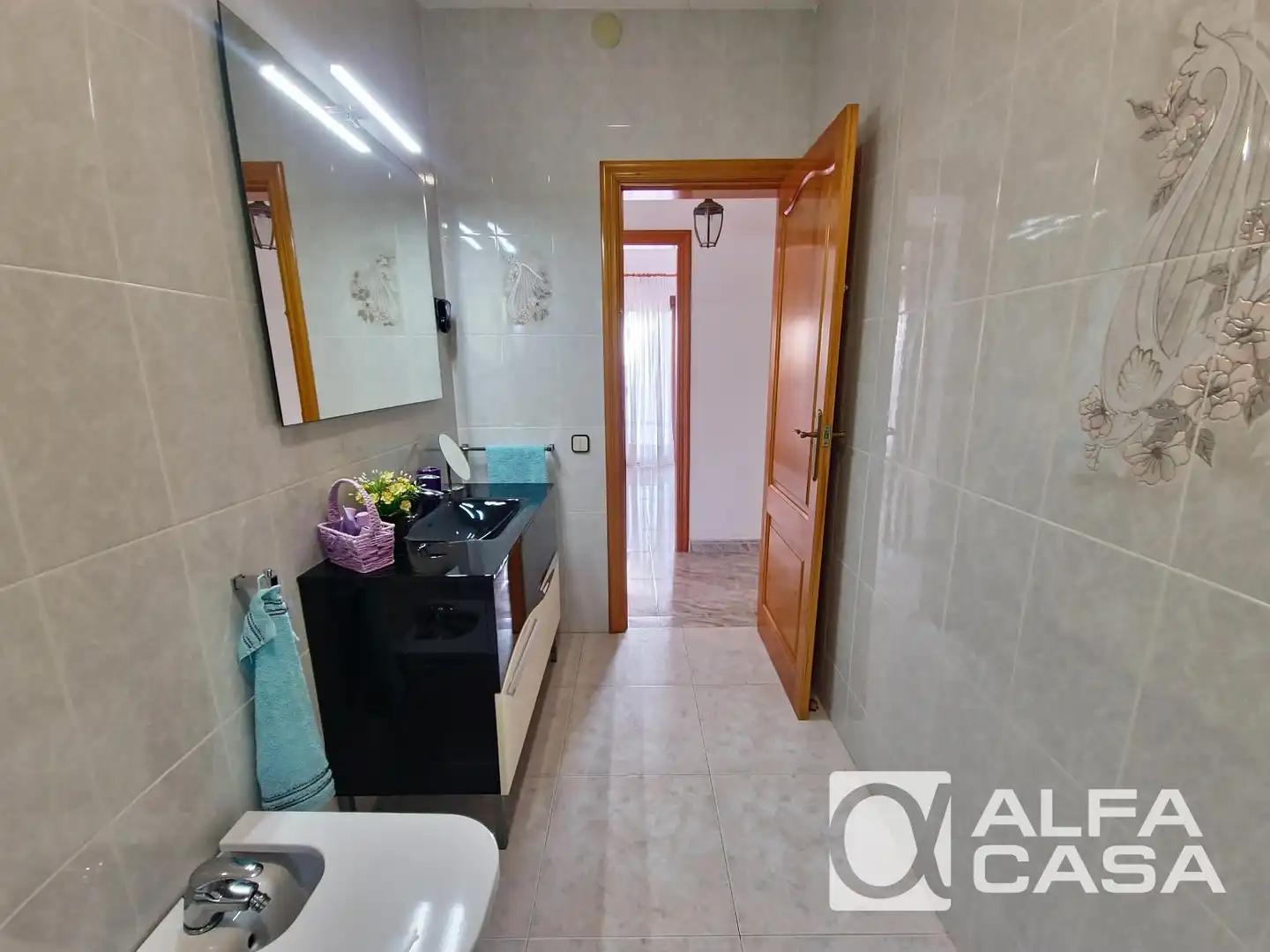 Bathroom of Houses for sale in Lloret de Mar  with Air Conditioner, Heating and Parquet flooring