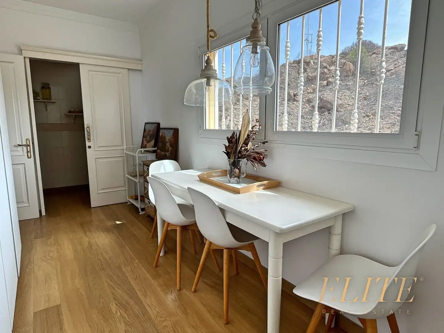 Dining room of Houses for sale in San Bartolomé de Tirajana  with Air Conditioner, Terrace and Storage room