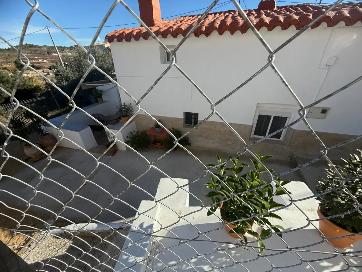 Vista exterior de Casa o xalet en venda en Cehegín amb Aire condicionat, Jardí privat i Terrassa