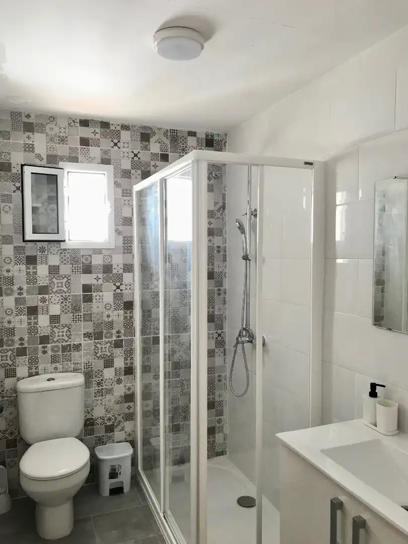 Badezimmer von Wohnung zur Miete in San Fernando mit Terrasse, Möbliert und Ofen