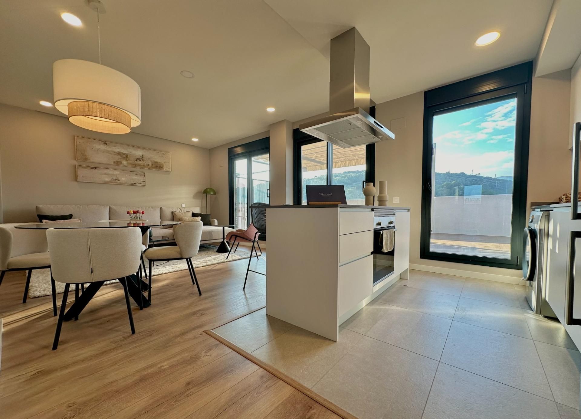 Kitchen of Attic for sale in Montgat  with Air Conditioner, Heating and Terrace