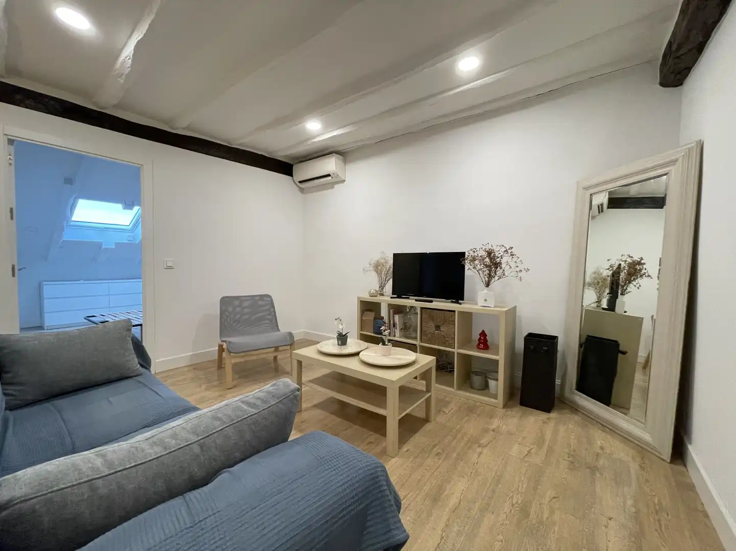 Living room of Flat for rent in Donostia - San Sebastián   with Air Conditioner and Heating