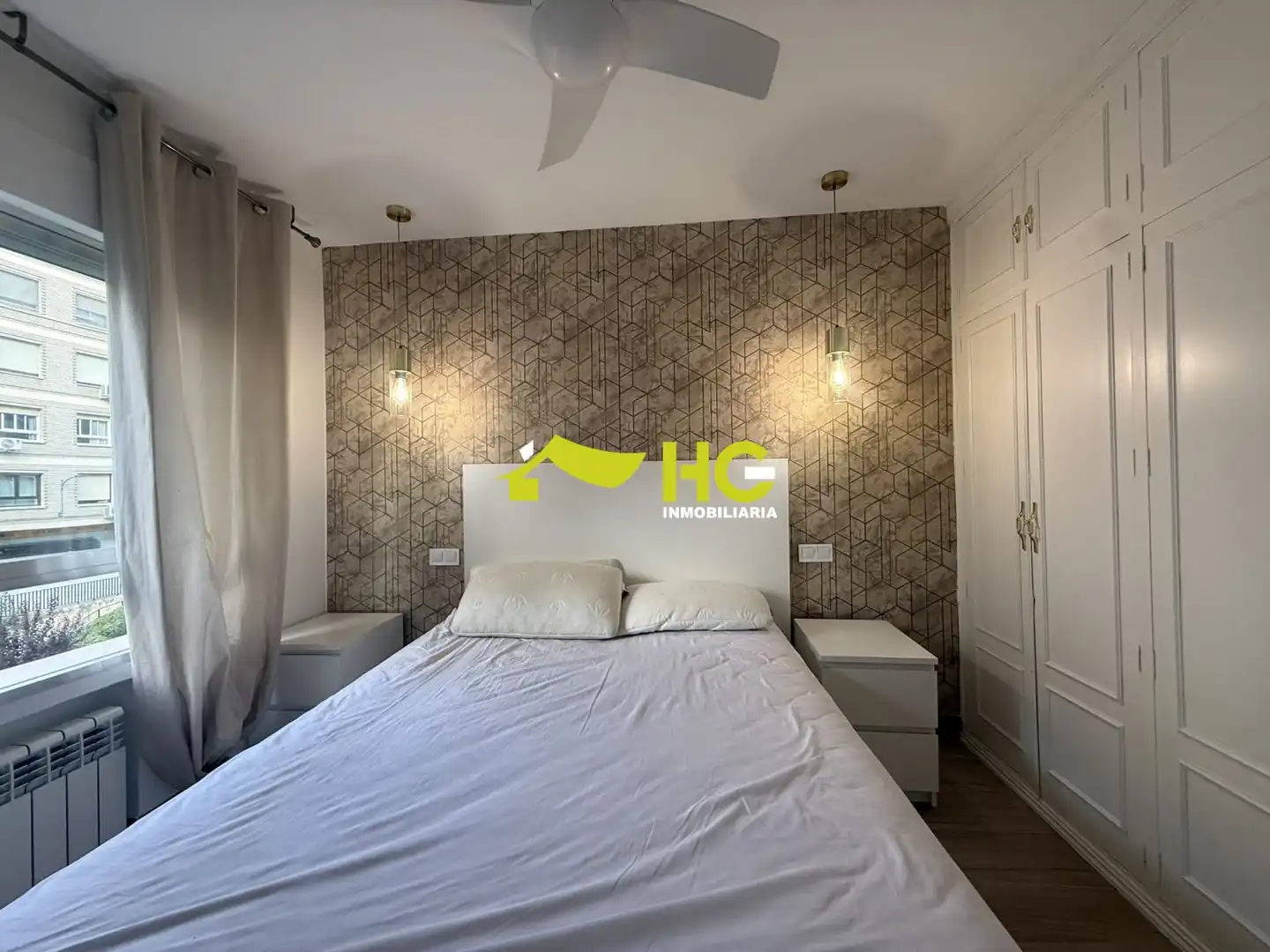 Habitación de Piso de alquiler en Alcorcón con Aire acondicionado, Calefacción y Amueblado