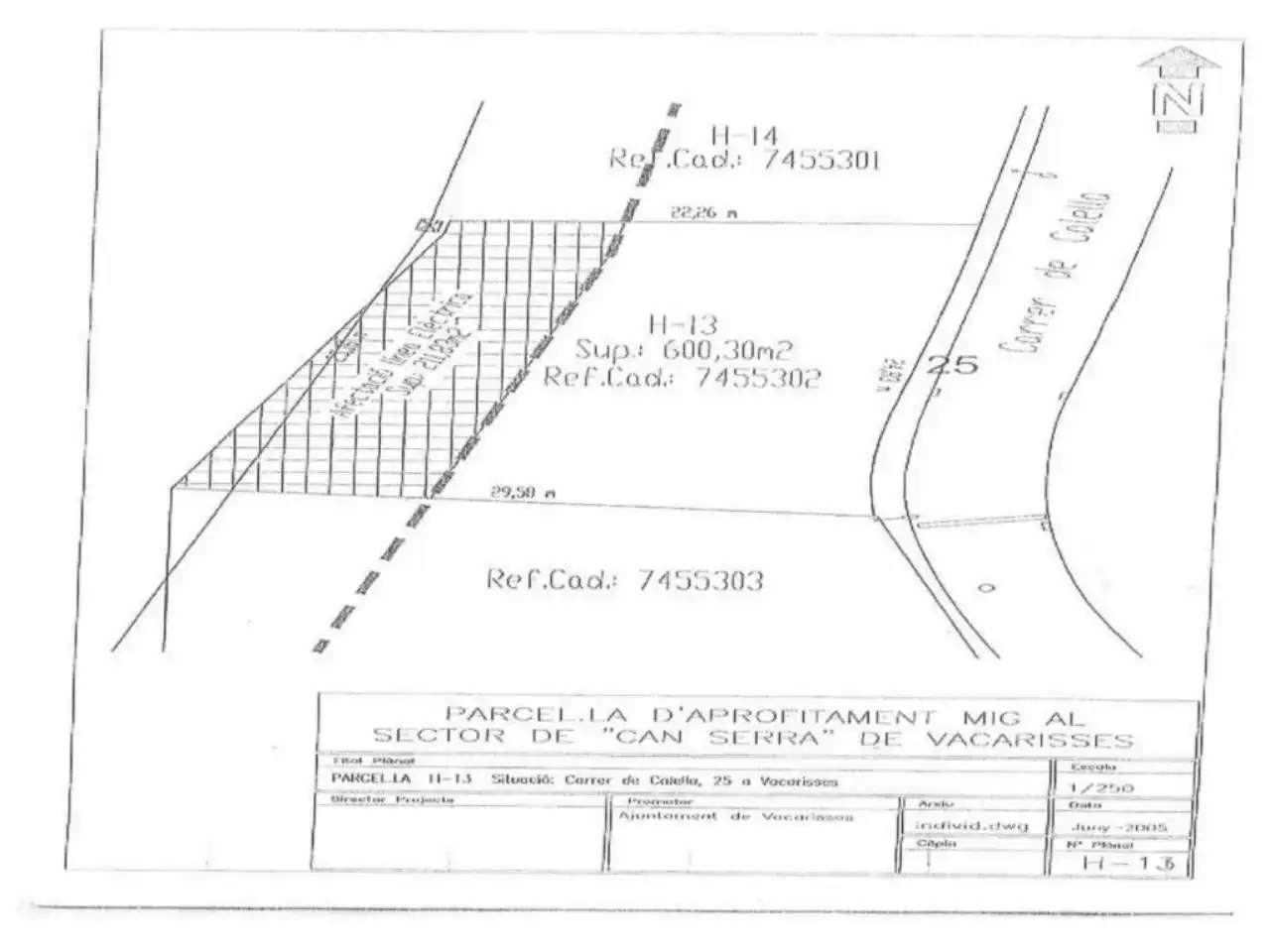 Terreny residencial en venda a Carrer de Calella