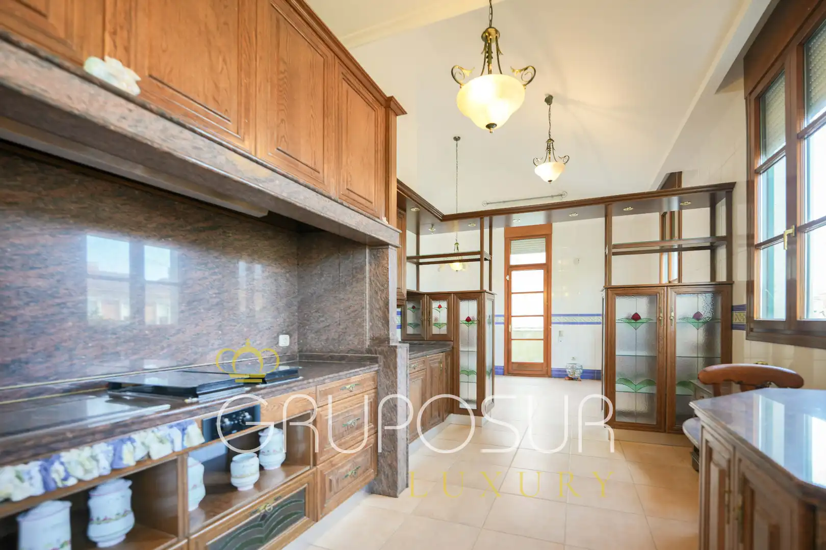 Cocina de Casa o chalet en venta en Valladolid con Calefacción, Jardín privado y Parquet