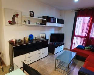 Sala d'estar de Apartament de lloguer en  Jaén Capital amb Aire condicionat, Piscina i Moblat