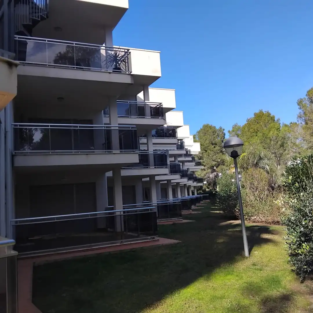 Vista exterior de Ático en venta en L'Ametlla de Mar  con Jardín privado, Terraza y Amueblado