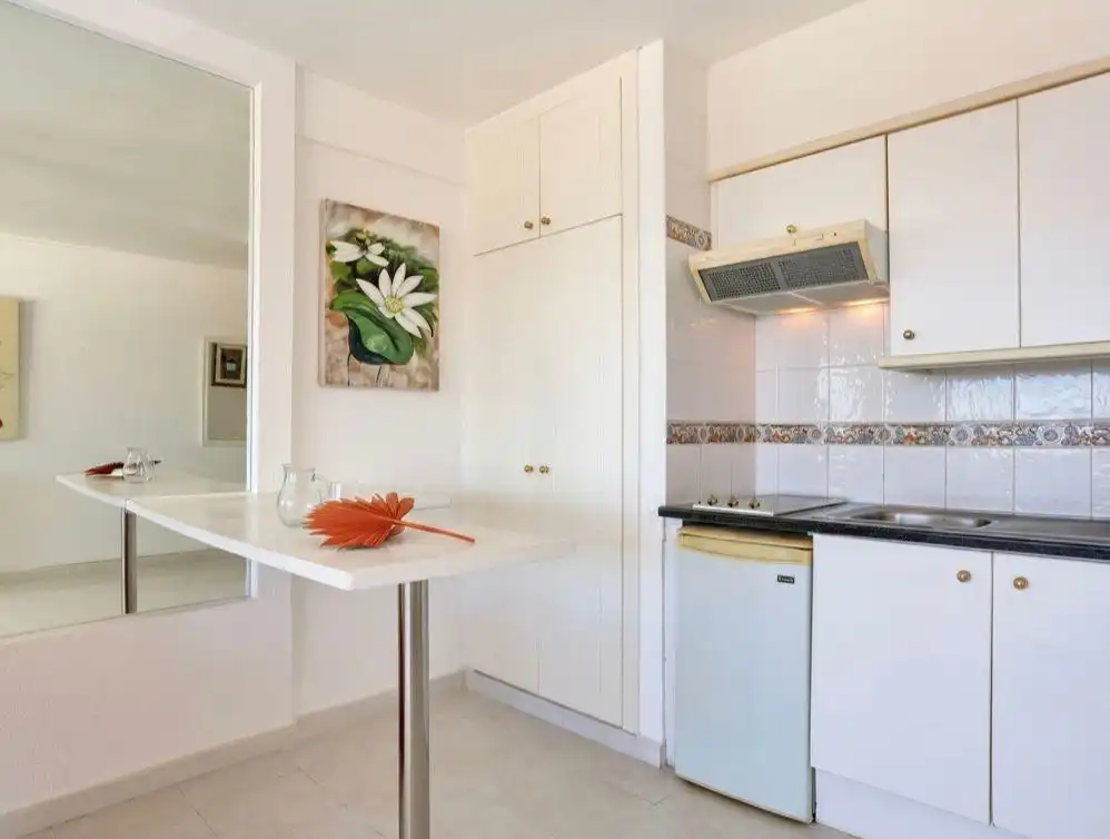 Cocina de Apartamento en venta en Adeje con Amueblado, Balcón y Piscina comunitaria