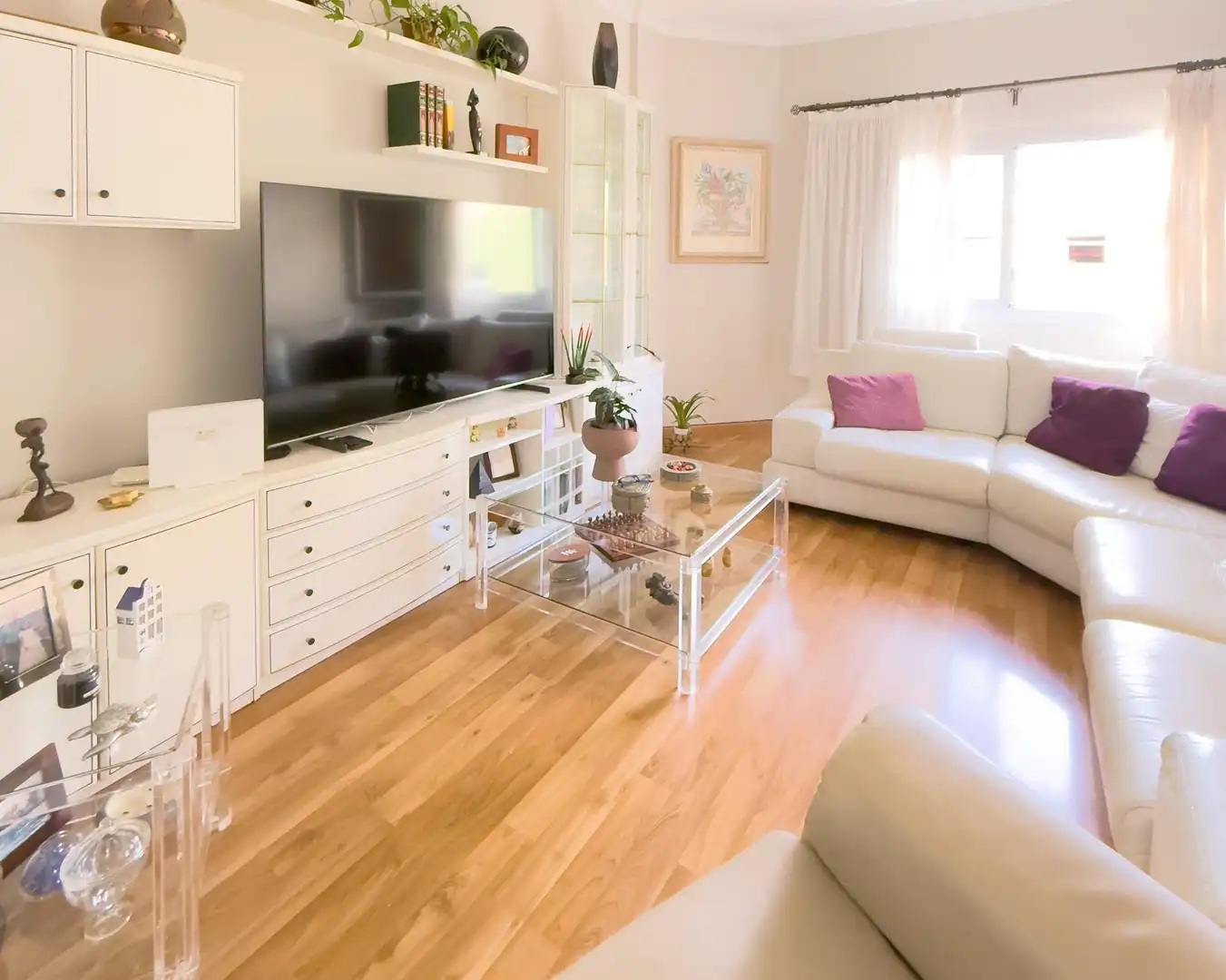 Sala de estar de Piso en venta en Las Palmas de Gran Canaria