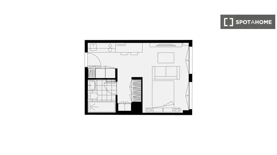 Habitació a Ensanche de Vallecas - La Gavia