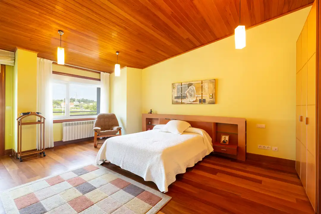 Bedroom of Houses for sale in Bergondo  with Heating, Private garden and Terrace