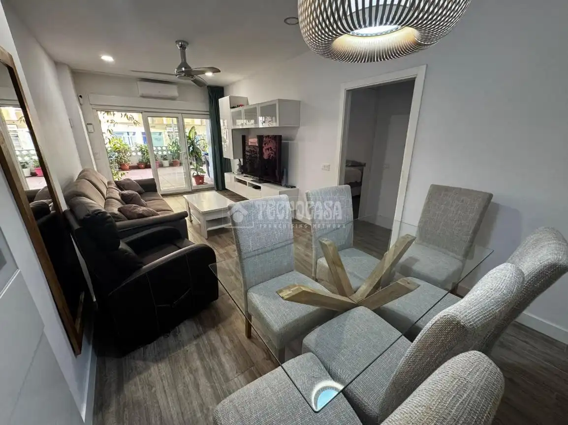 Wohnzimmer von Wohnung zum Verkauf in Cádiz mit Privatgarten und Terrasse