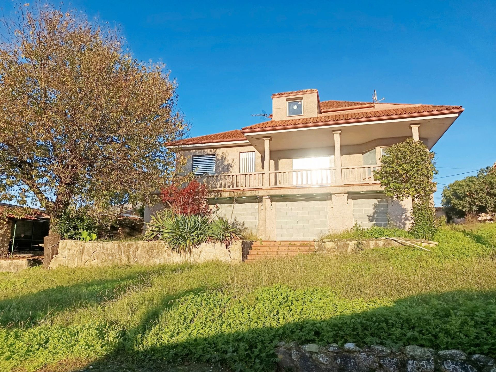 Exterior view of House or chalet for sale in Pontevedra Capital   with Private garden and Terrace