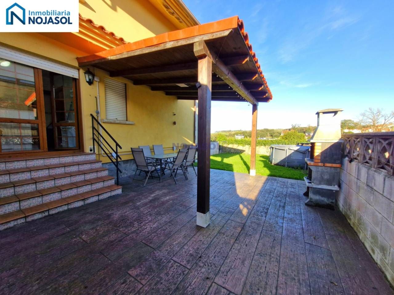 Terrace of Single-family semi-detached for sale in Arnuero  with Heating, Private garden and Terrace
