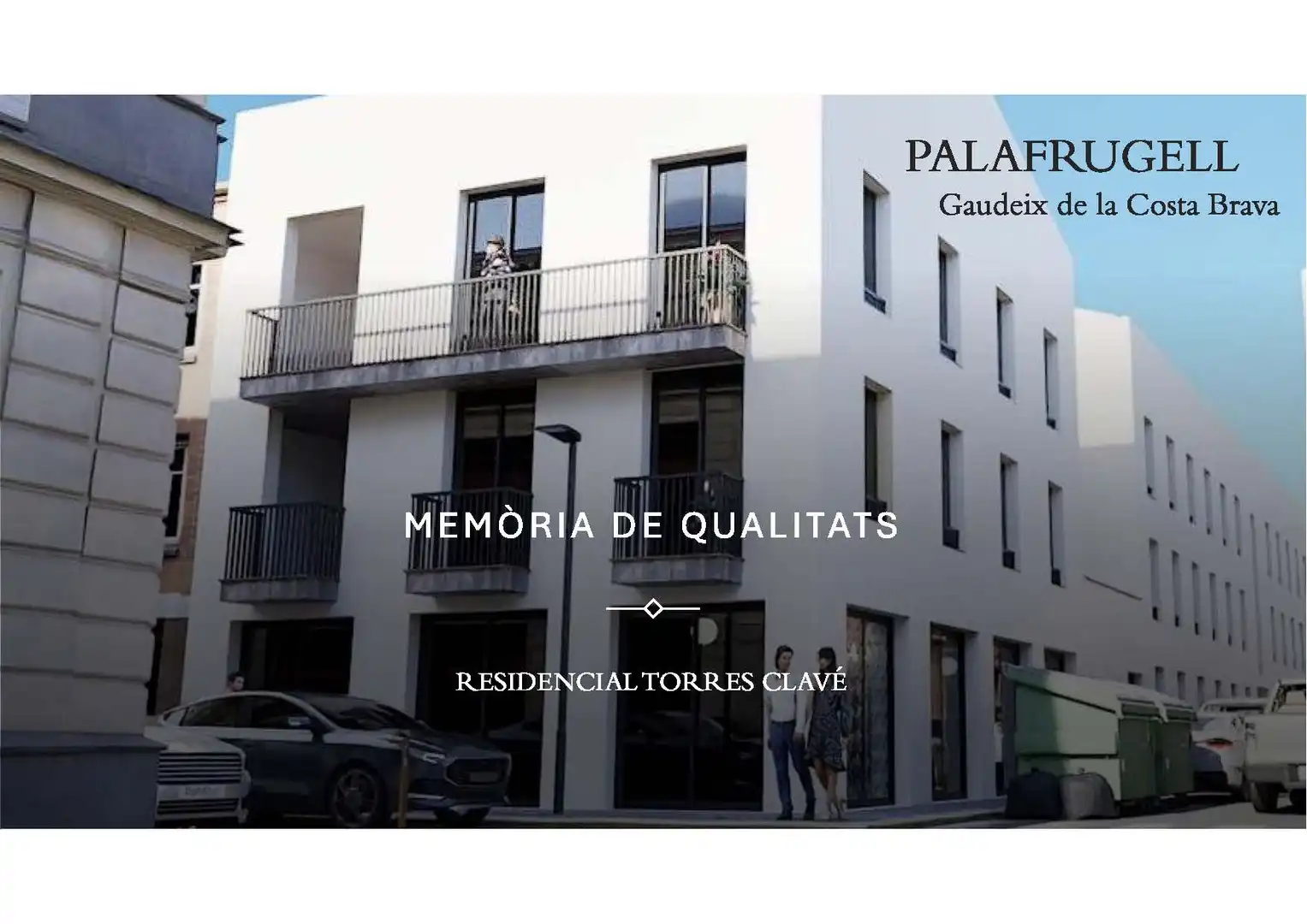 Vista exterior de Piso en venta en Palafrugell con Aire acondicionado, Calefacción y Terraza