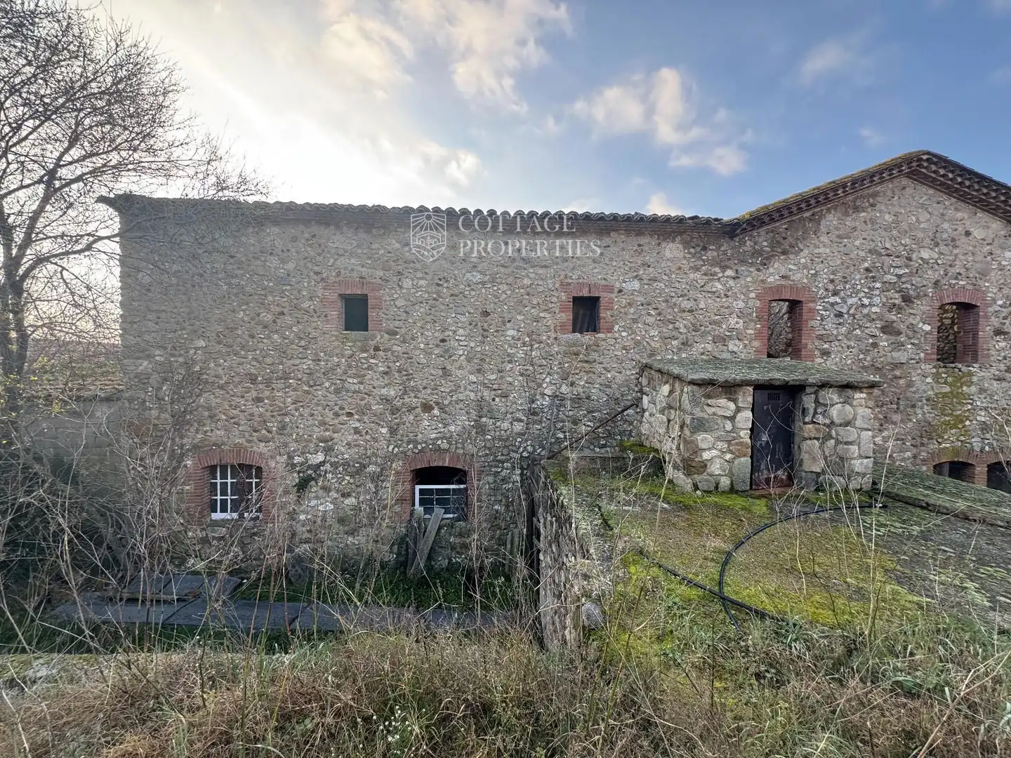 Vista exterior de Finca rústica en venta en Darnius