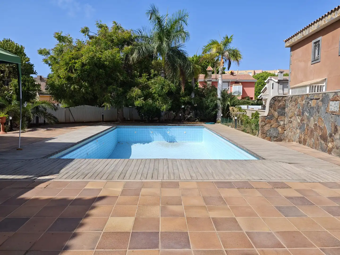 Piscina de Casa o xalet en venda en San Bartolomé de Tirajana amb Aire condicionat, Jardí privat i Terrassa