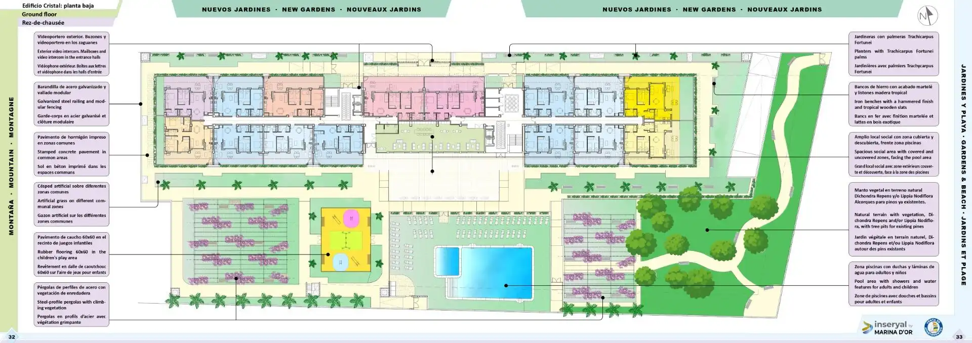 Garden of Flat for sale in Ribera de Cabanes