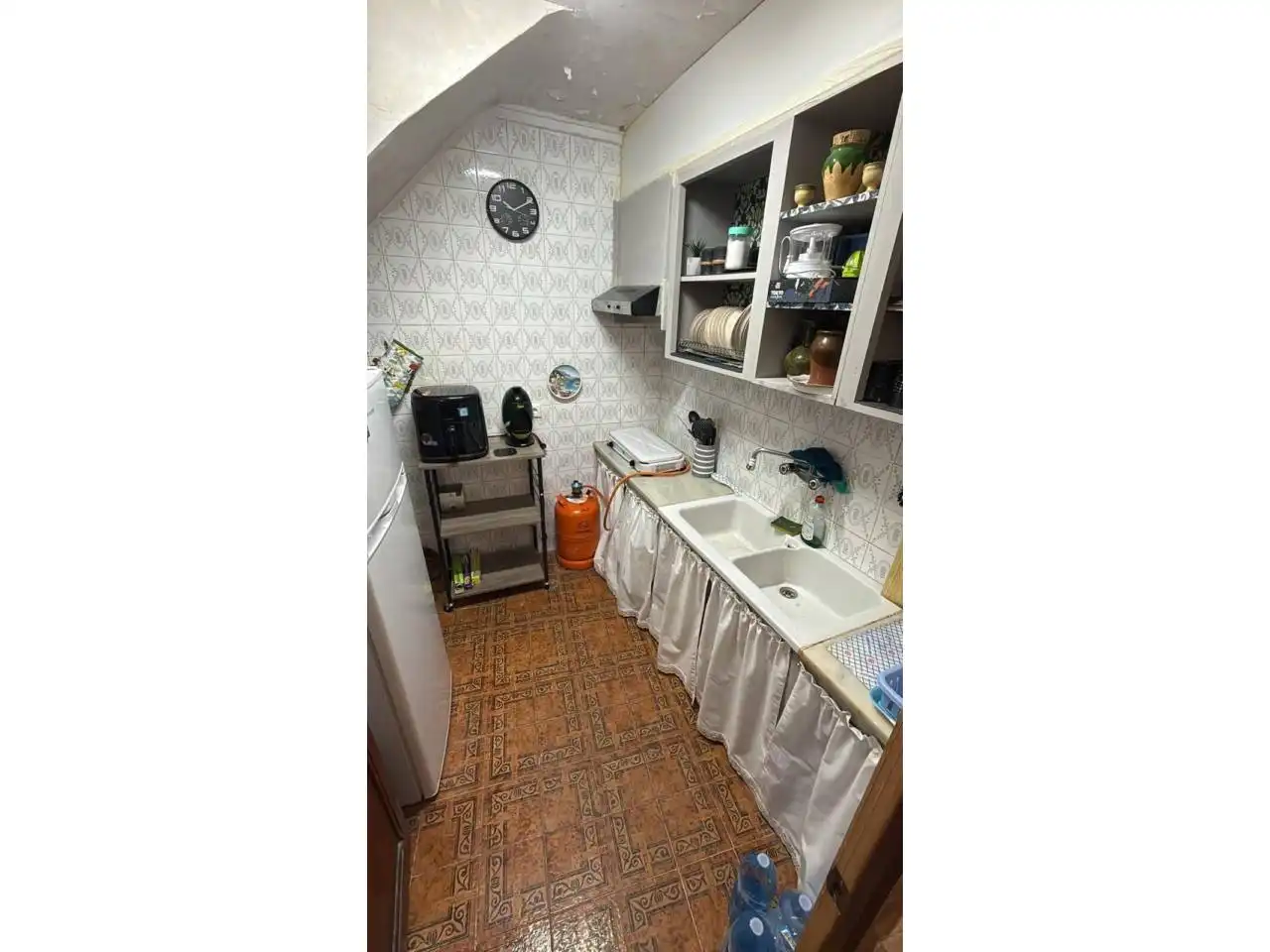 Cuina de Casa adosada en venda en Onda amb Terrassa i Moblat