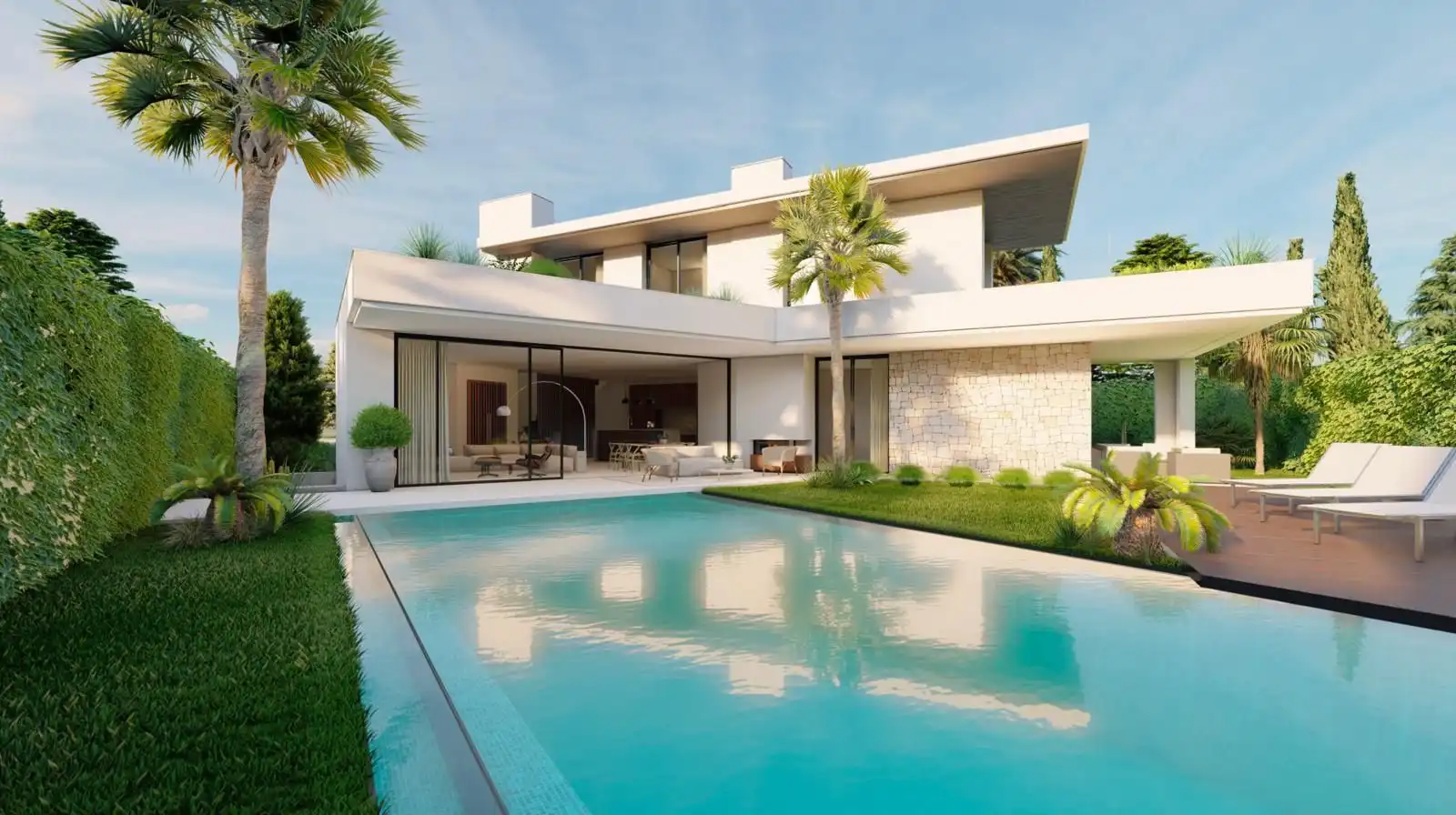 Piscina de Residencial en venda en Marbella