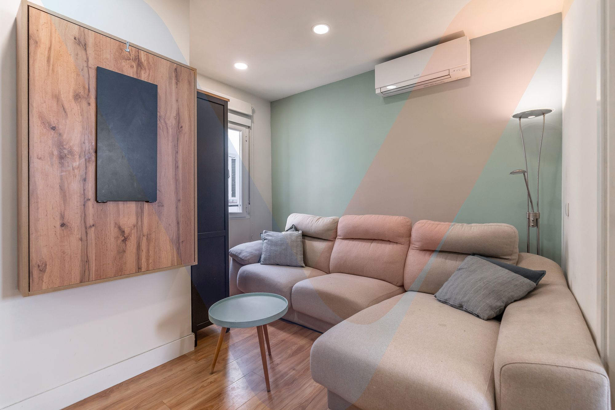 Sala de estar de Piso en venta en  Madrid Capital con Calefacción