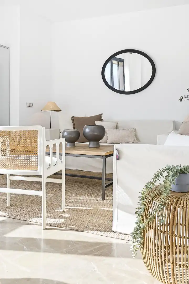 Sala d'estar de Pis en venda en Castellón de la Plana / Castelló de la Plana amb Aire condicionat, Jardí privat i Balcó