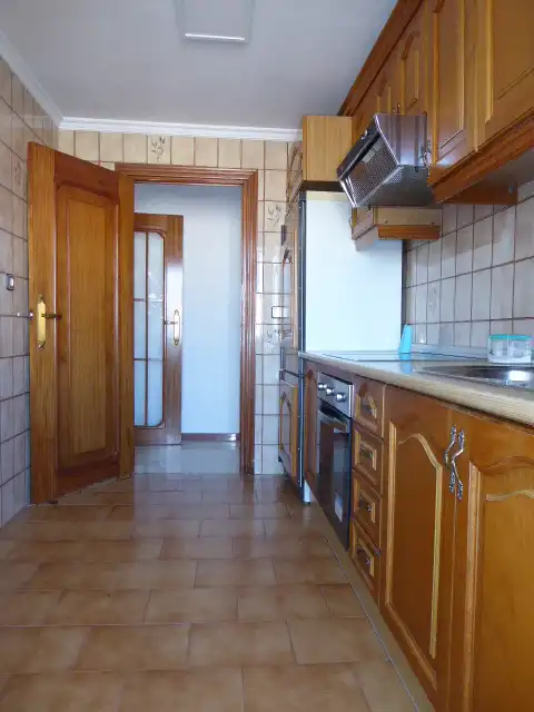 Cocina de Piso de alquiler en Málaga con Aire acondicionado, Terraza y Amueblado