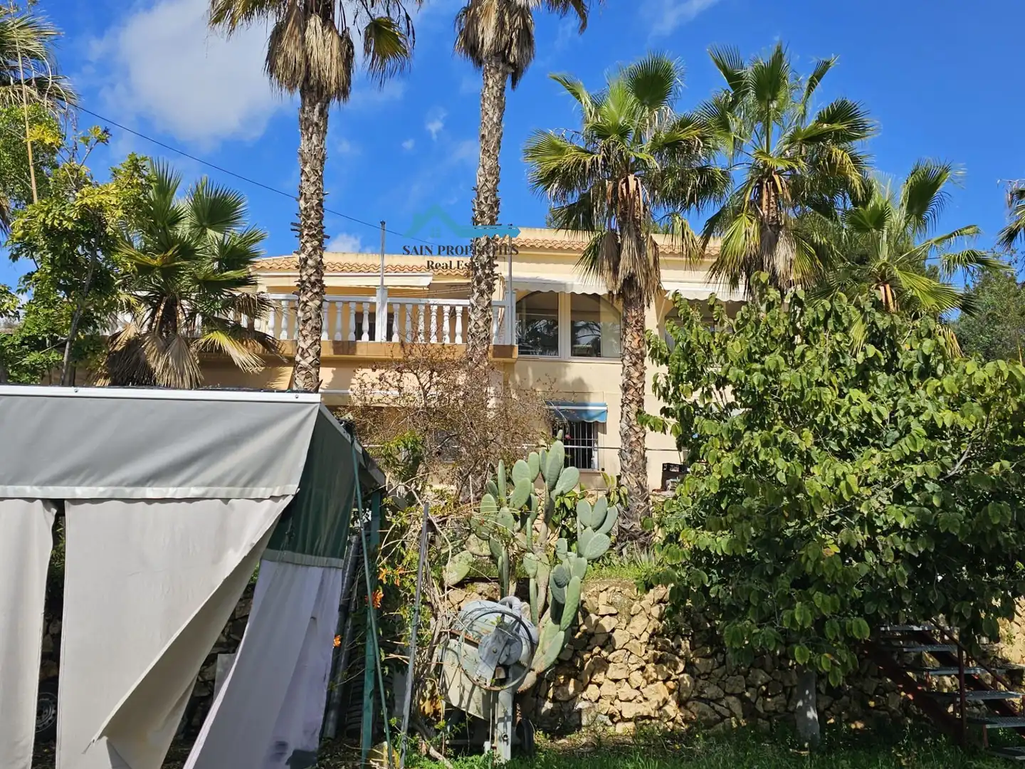 Vista exterior de Finca rústica en venta en La Nucia con Jardín privado, Terraza y Trastero