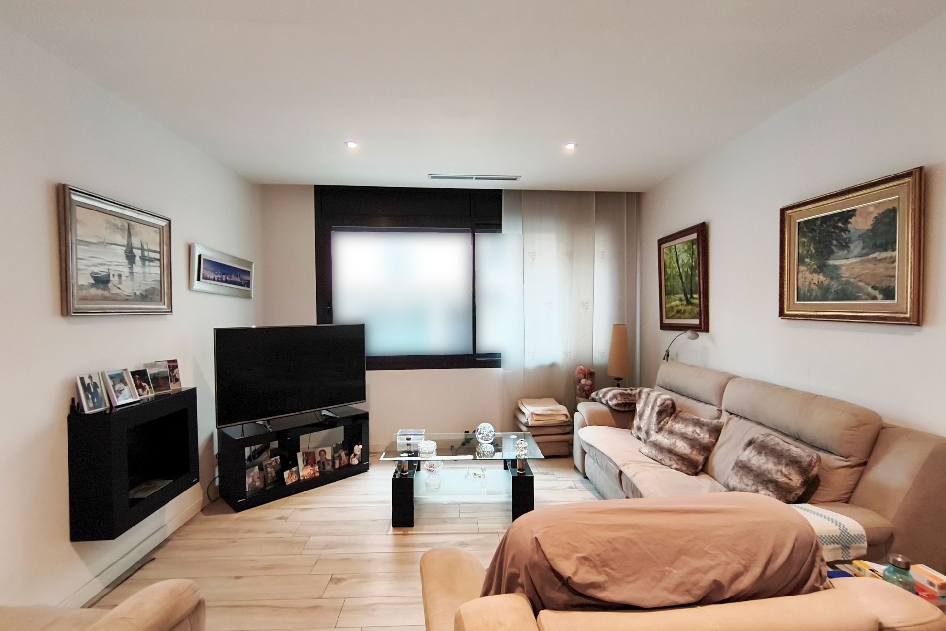 Sala d'estar de Pis en venda en Mataró amb Aire condicionat, Calefacció i Terrassa