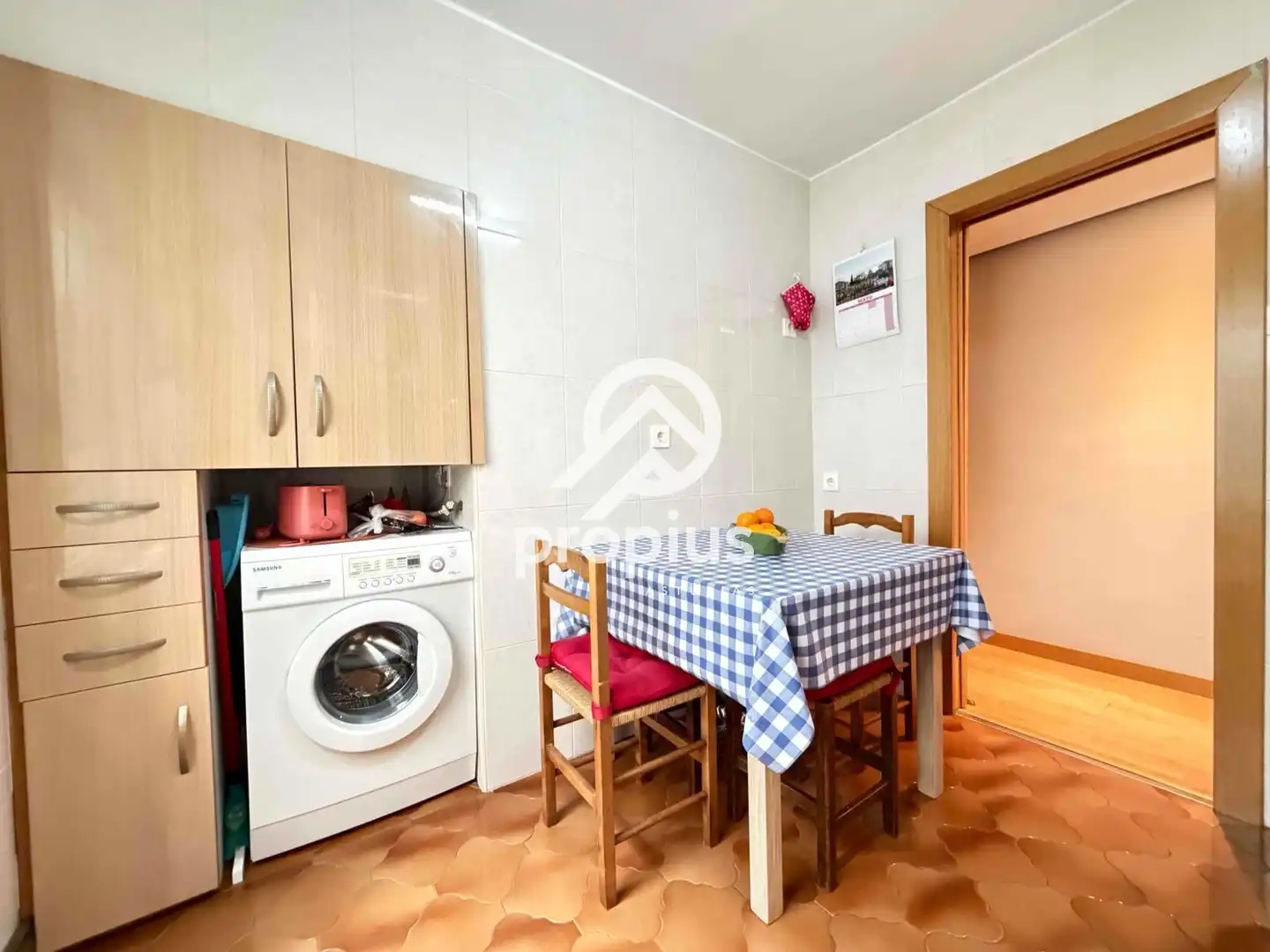 Küche von Wohnung zum Verkauf in Oviedo  mit Heizung, Abstellraum und Möbliert