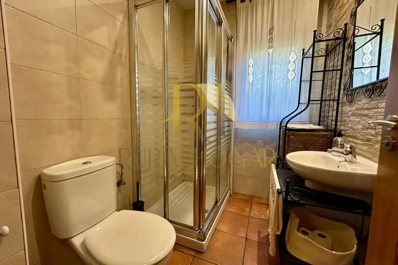 Baño de Casa o chalet en venta en Riaño con Calefacción, Jardín privado y Terraza