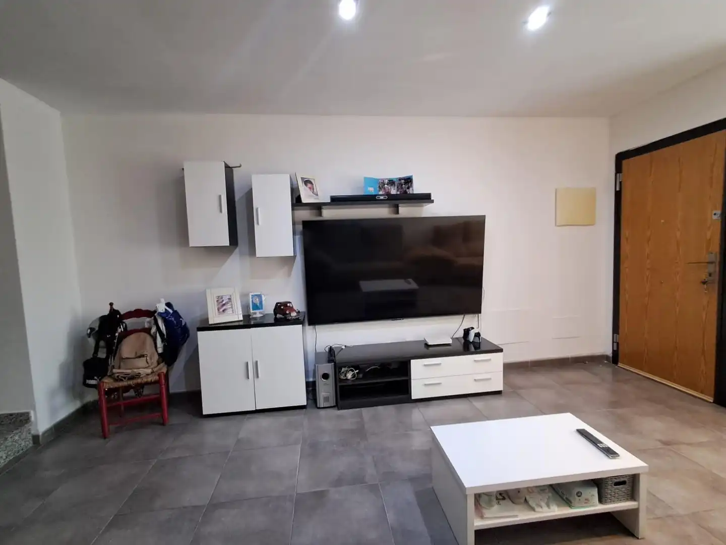 Sala d'estar de Casa adosada en venda en Águilas amb Aire condicionat, Calefacció i Terrassa