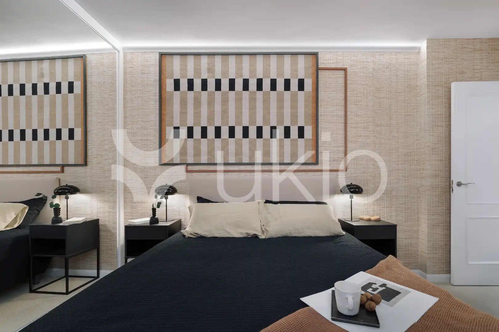 Habitación de Apartamento de alquiler en Madrid con Aire acondicionado, Calefacción y Terraza