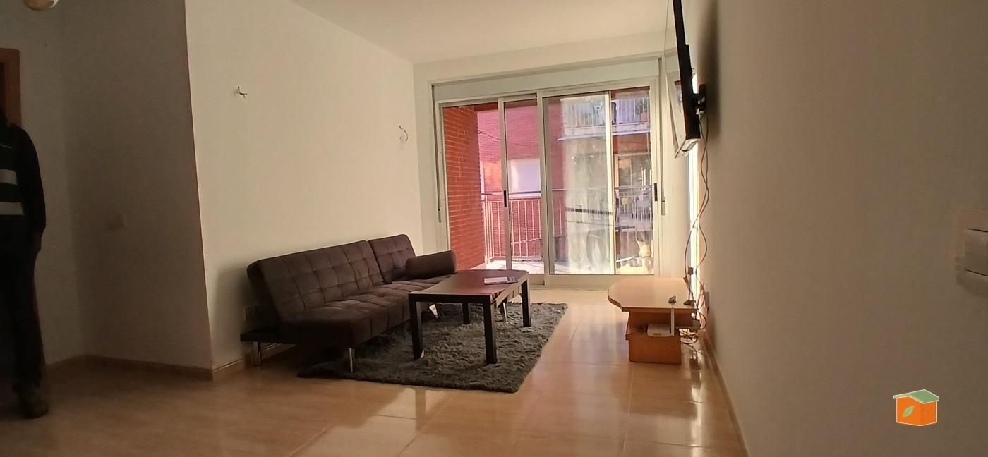 Living room of Flat for sale in L'Aldea  with Balcony