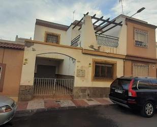 Exterior view of Single-family semi-detached for sale in Roquetas de Mar