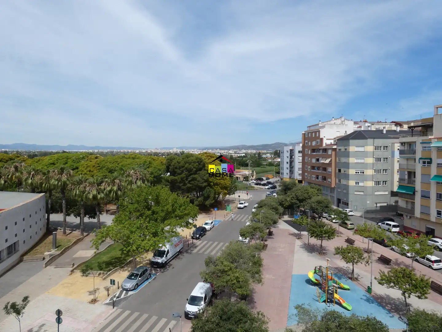 Vista exterior de Piso en venta en Castellón de la Plana / Castelló de la Plana con Amueblado y Balcón