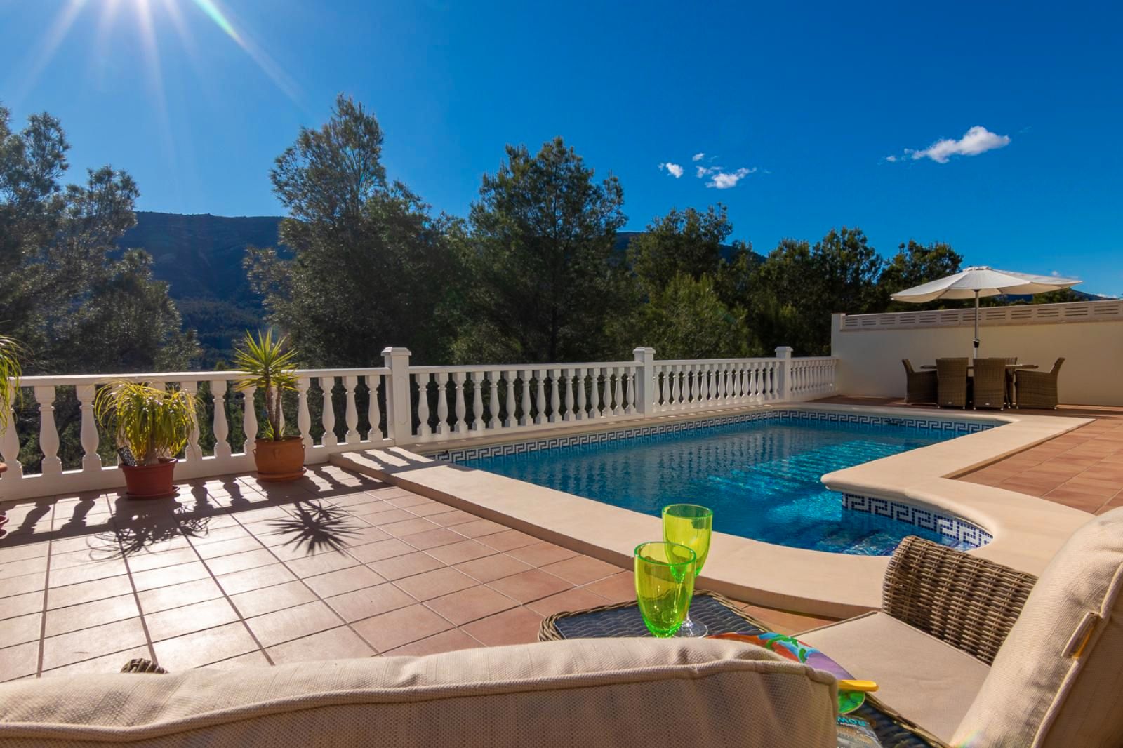 Jardí de Casa o xalet en venda en Parcent amb Aire condicionat, Calefacció i Jardí privat