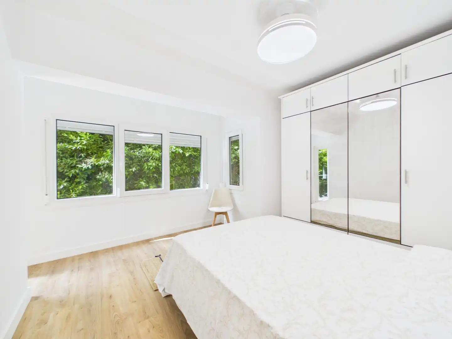 Bedroom of Flat for rent in  Palma de Mallorca  with Air Conditioner, Furnished and Balcony