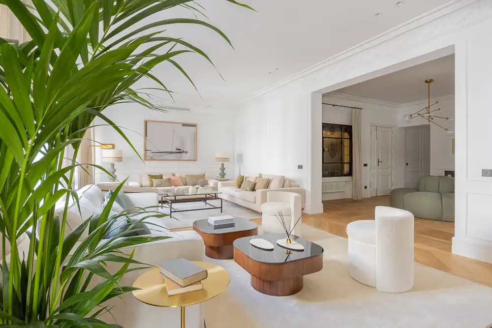 Sala de estar de Piso en venta en Madrid con Aire acondicionado, Calefacción y Parquet
