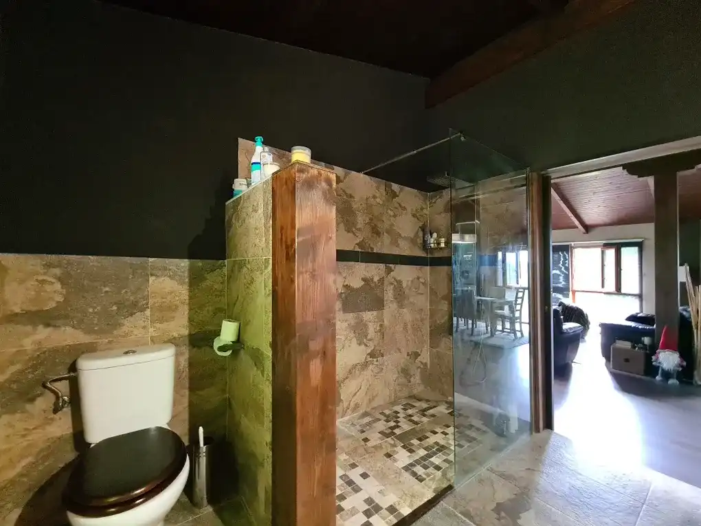 Baño de Casa o chalet en venta en Pravia con Calefacción, Jardín privado y Terraza