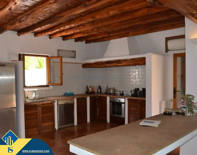 Cocina de Casa o chalet en venta en Santa Eulària des Riu con Terraza, Piscina y Amueblado