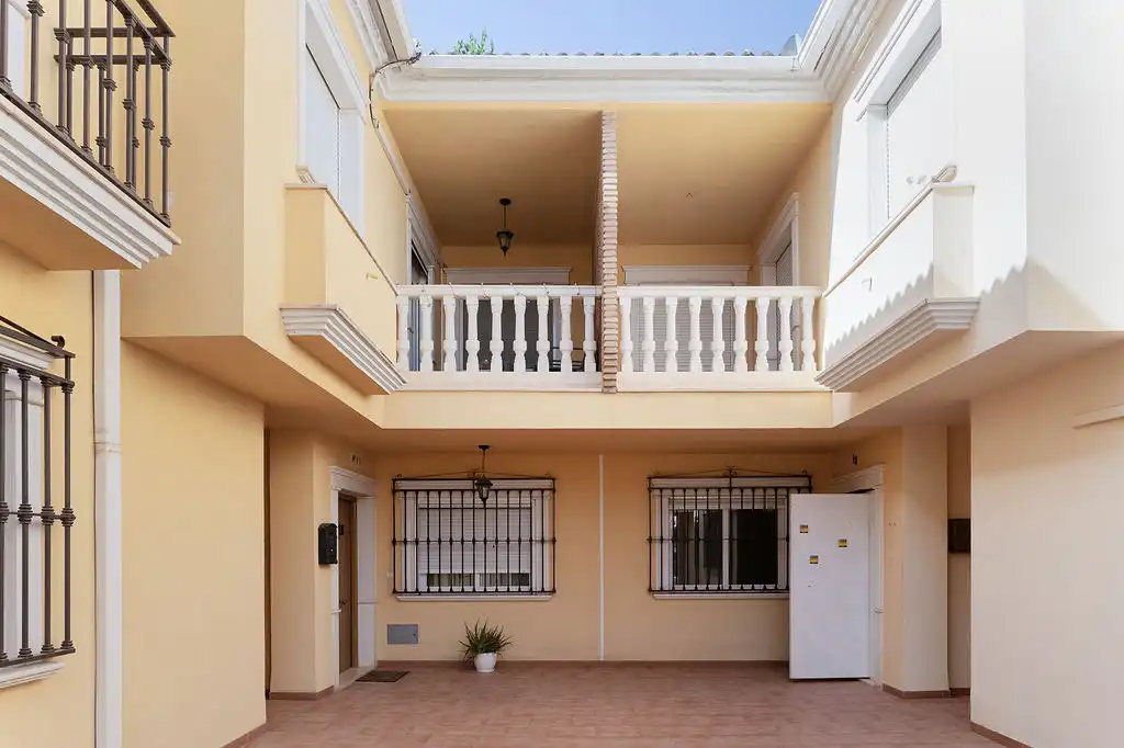 Vista exterior de Casa adosada en venta en Jamilena
