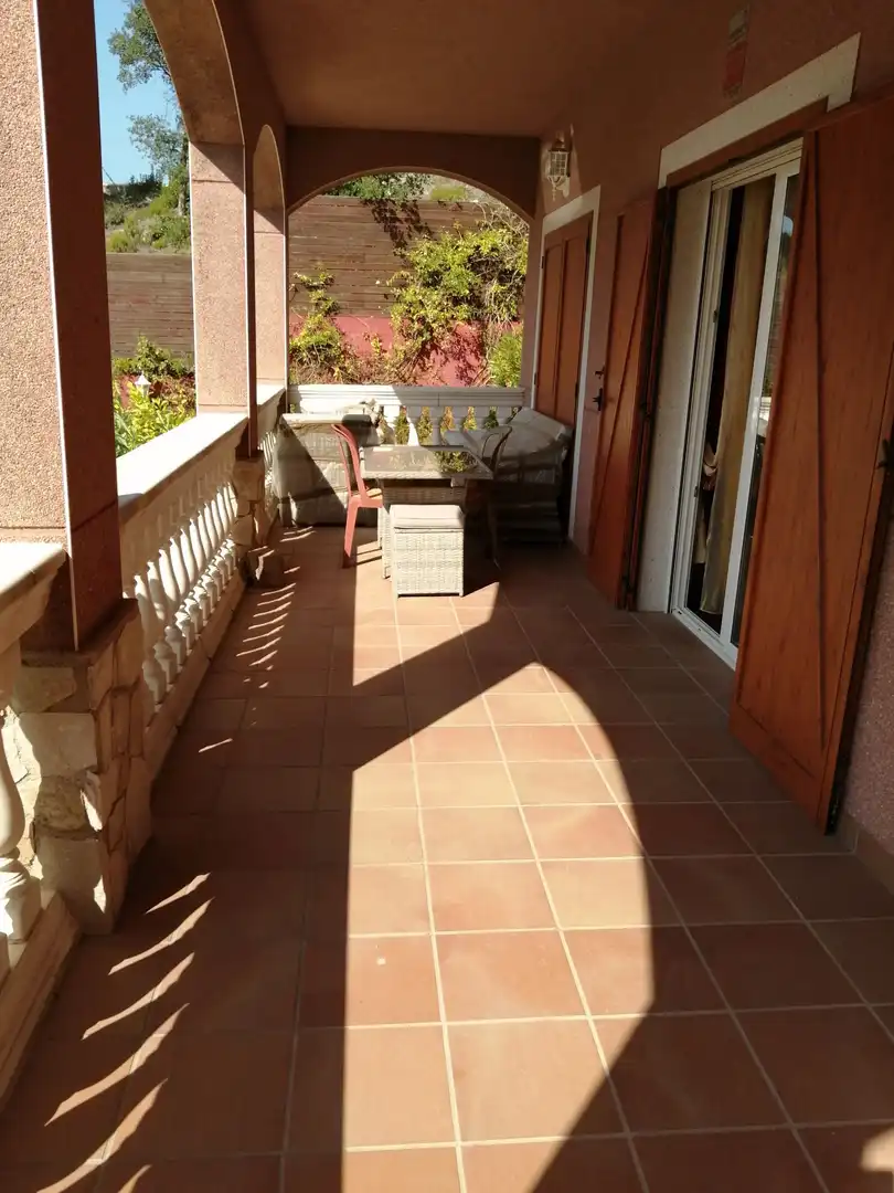 Terrassa de Casa o xalet en venda en Lloret de Mar amb Aire condicionat, Calefacció i Jardí privat